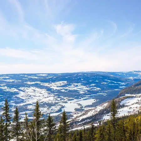 Panoramautsikt I Valdres Perfekt For Og Fjellturer Aret Rundt